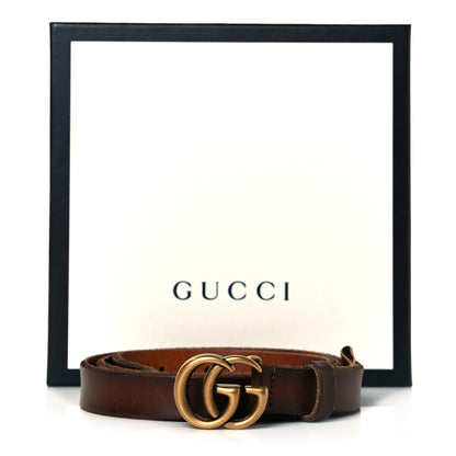 Gucci Faded Calfskin Double G 20mm Belt 90 36 Cuir 5 of 5