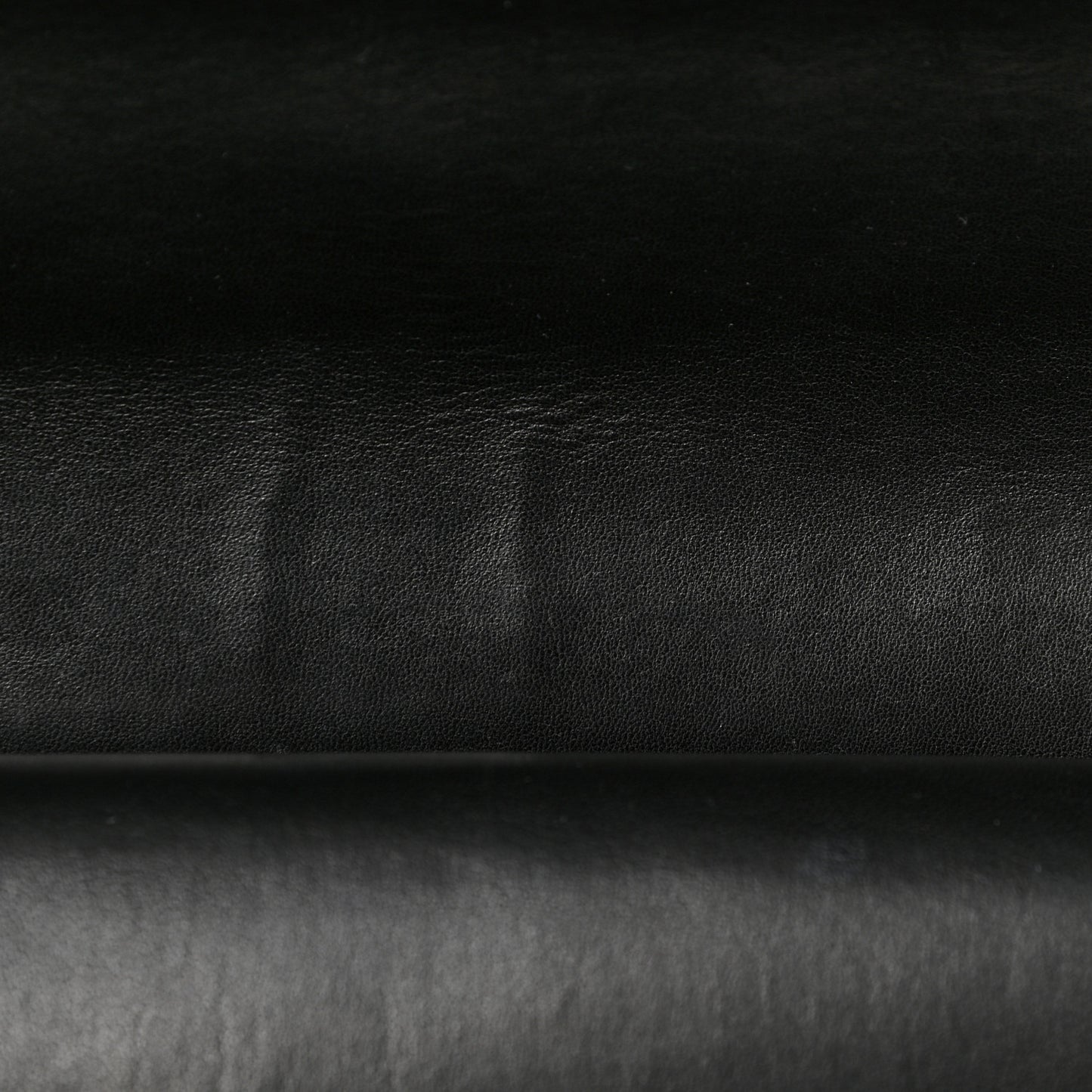 Patent Quilted Maxi Double Flap Black