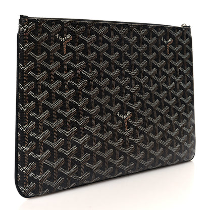 Goyard Goyardine Senat Pochette MM Black 3 of 7