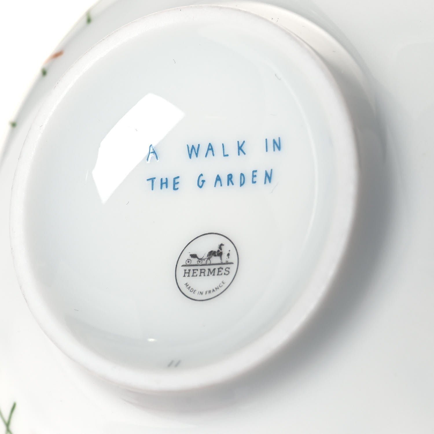 Hermes Porcelain A Walk In The Garden Bowl 5 of 5