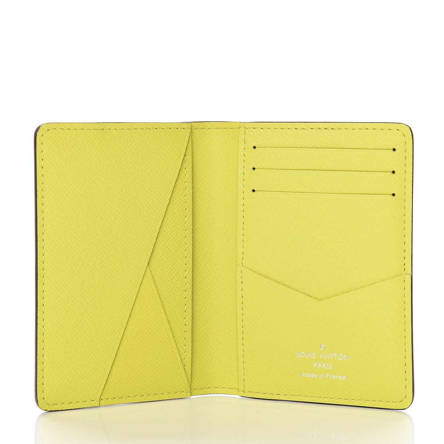 Monogram Taiga Pocket Organizer Yellow