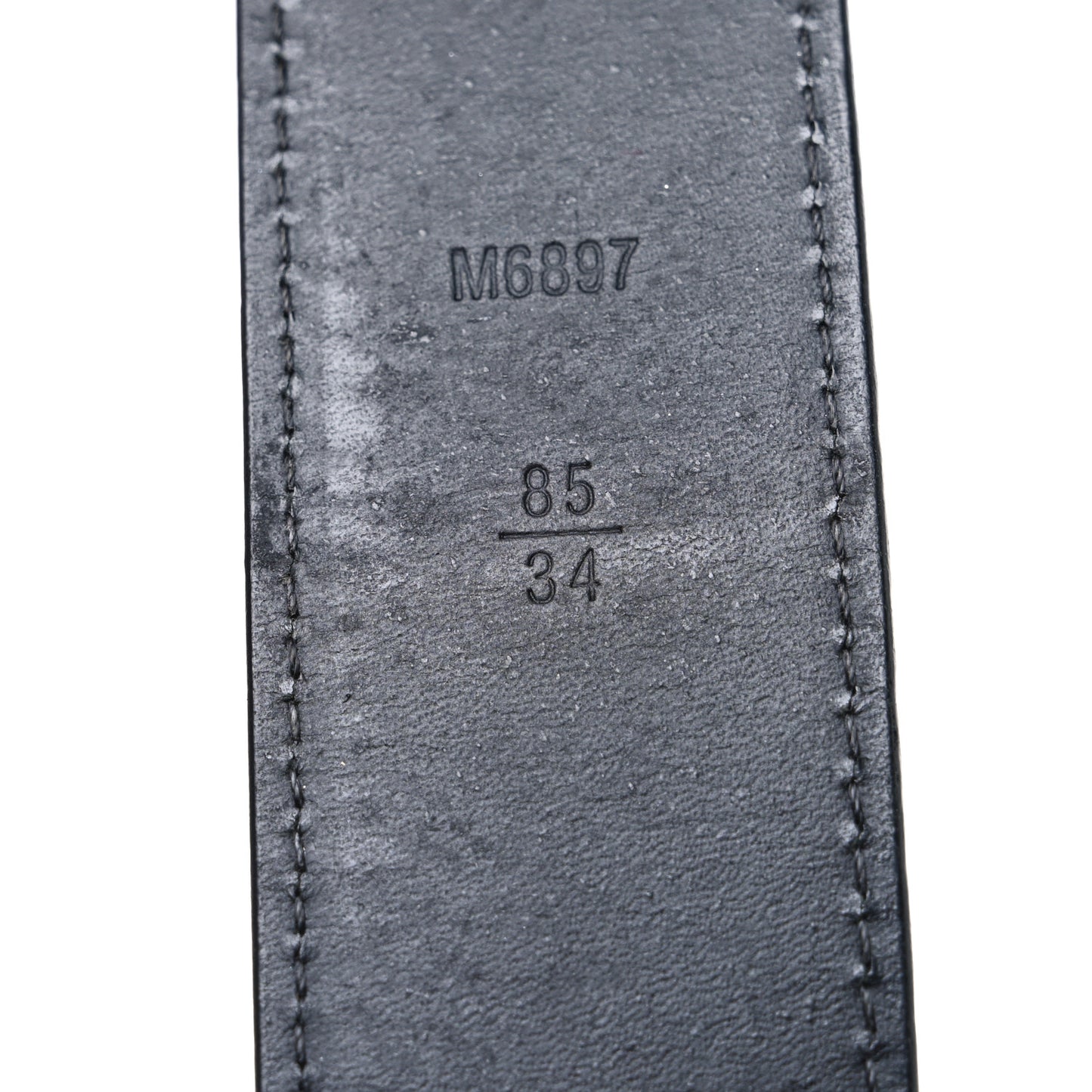 Taiga 35mm LV Initiales Belt 85 34 Ardoise