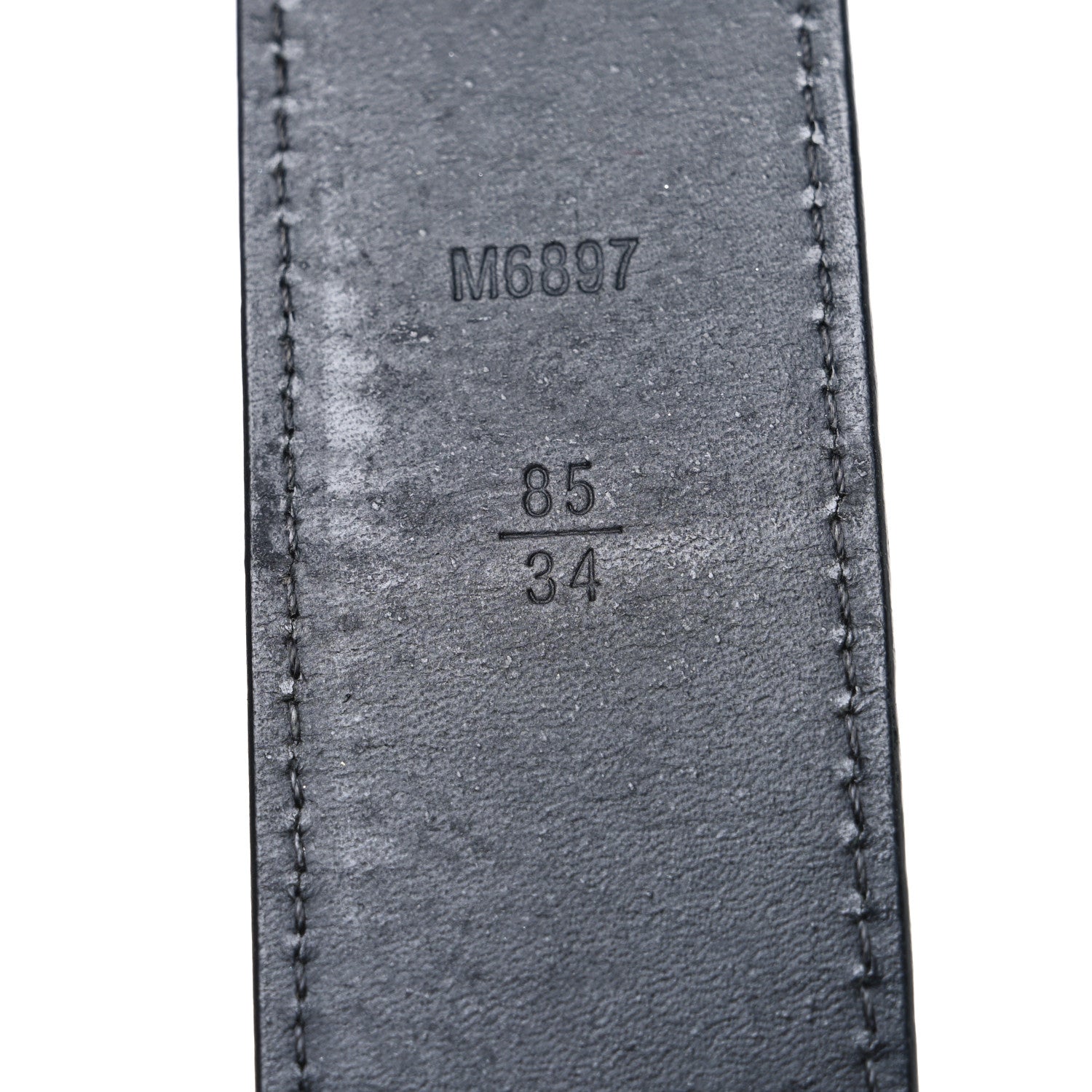 Louis Vuitton Taiga 35mm LV Initiales Belt 85 34 Ardoise 6 of 7