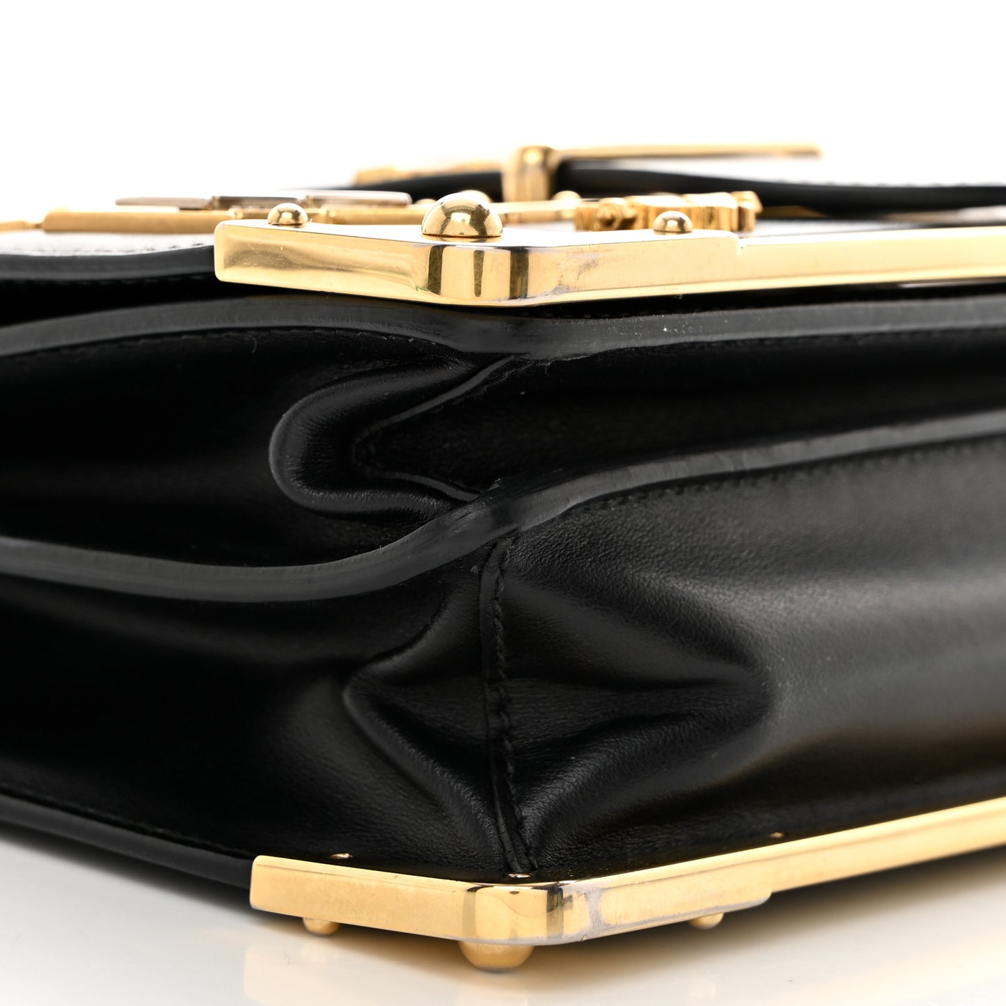 City Calf Saffiano Cahier Astrology Bag Black