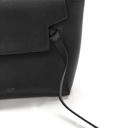 Celine Grained Calfskin Mini Belt Bag Black 11 of 12