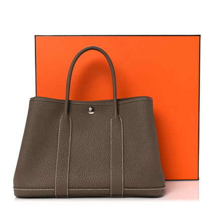 Hermes Negonda Garden Party 30 TPM Etoupe 12 of 12