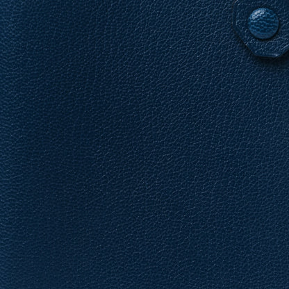 Hermes Chevre Mysore Tarmac Passport Holder Deep Bleu 7 of 8