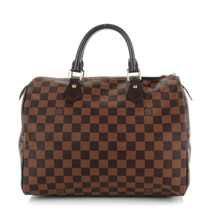 Louis Vuitton Damier Ebene Speedy 30 1 of 8