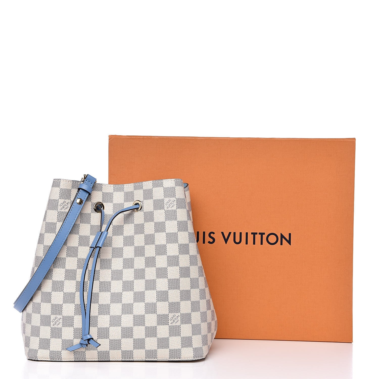 Louis Vuitton Damier Azur Neonoe MM Bleuet 9 of 9