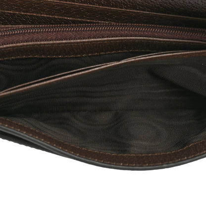 Gucci GG Supreme Monogram Web Ophidia Continental Wallet Brown 5 of 10