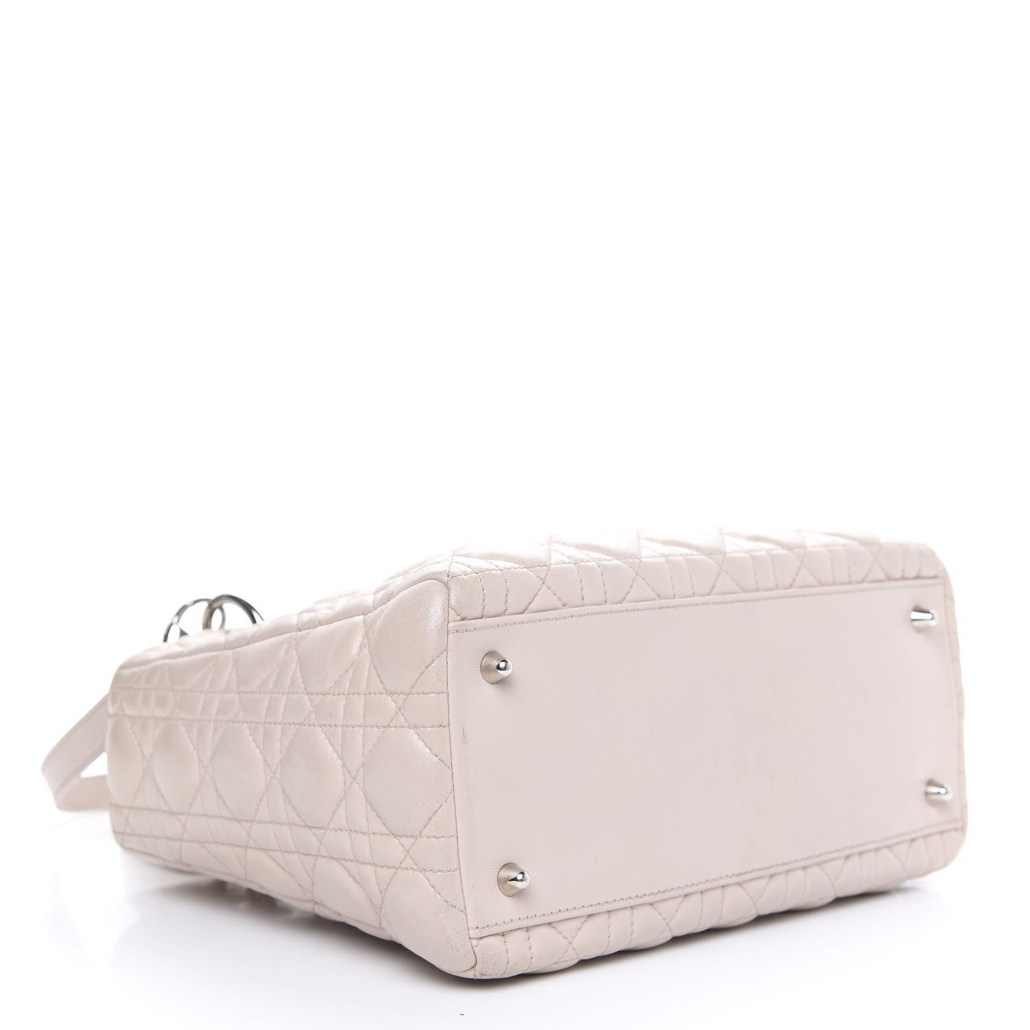 Christian Dior Lambskin Cannage Medium Lady Dior Light Pink 5 of 20
