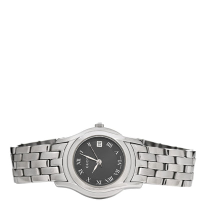 Gucci Stainless Steel 27mm 5500L Quartz Watch Black 2 of 4
