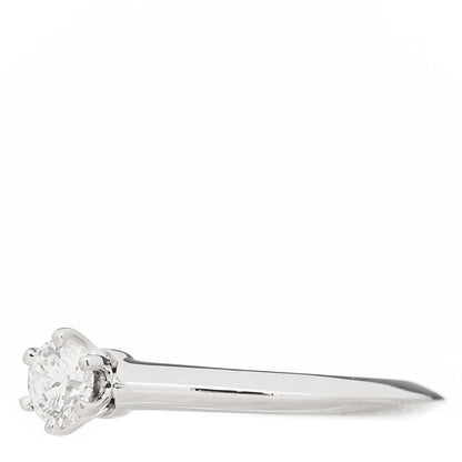Tiffany Platinum Diamond .31ct Solitaire Engagement Ring 51 5.75 3 of 6