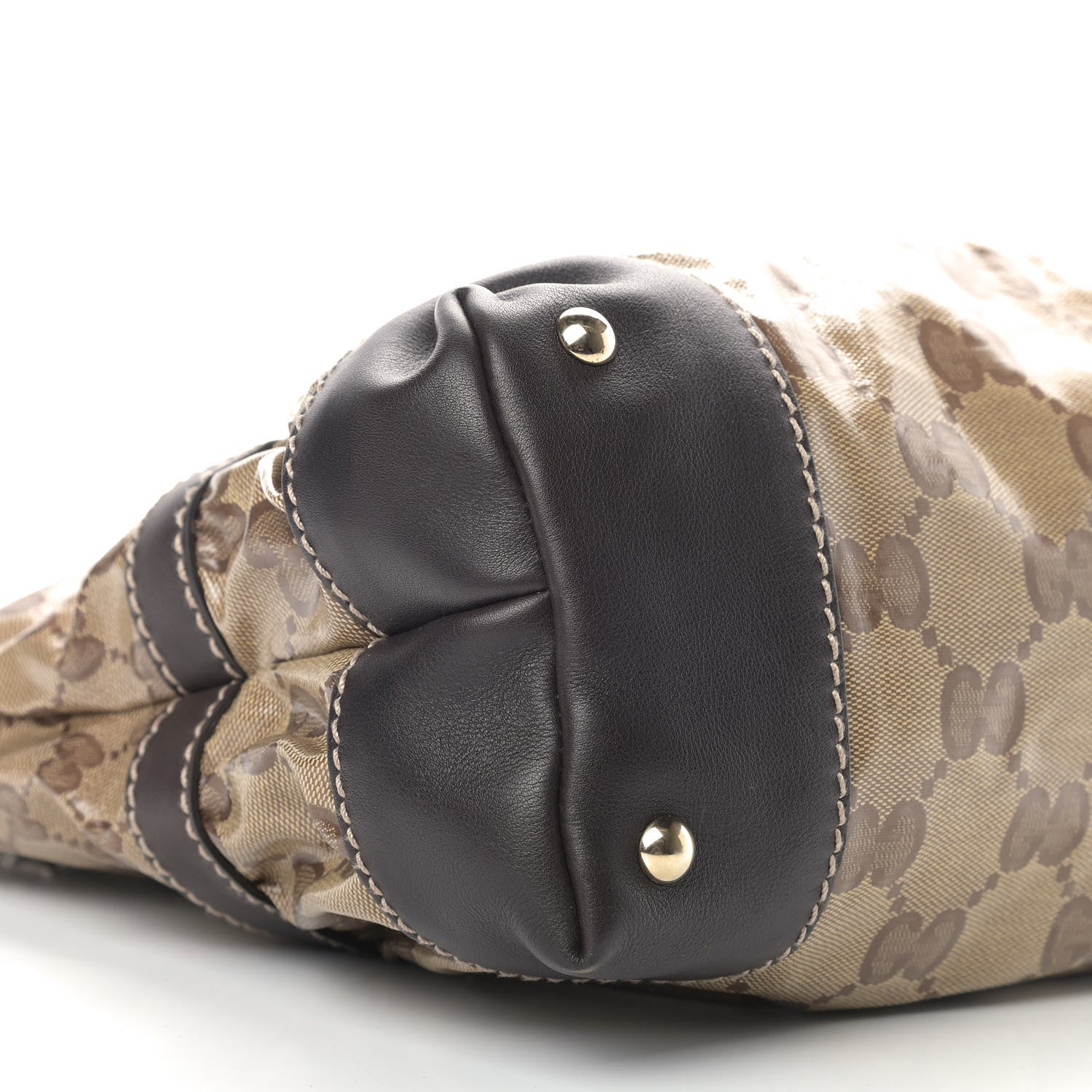 Gucci Crystal Monogram Medium Mix Tote Brown 8 of 10