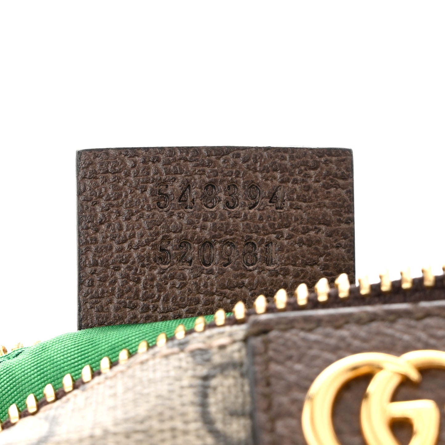 Soft GG Supreme Monogram Calfskin Small Ophidia Cosmetic Case Beige Ebony New Acero