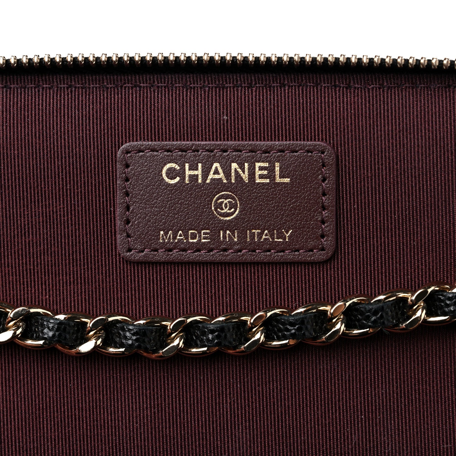 Chanel Caviar Quilted Small Vanity Case With Chain Black 6 of 13