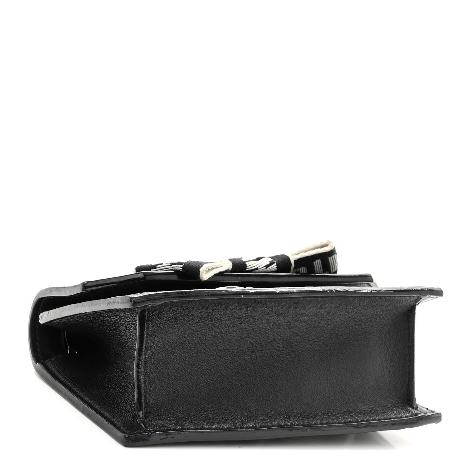 Jimmy Choo I Want Choo Finley Mini Shoulder Bag Black White 4 of 9
