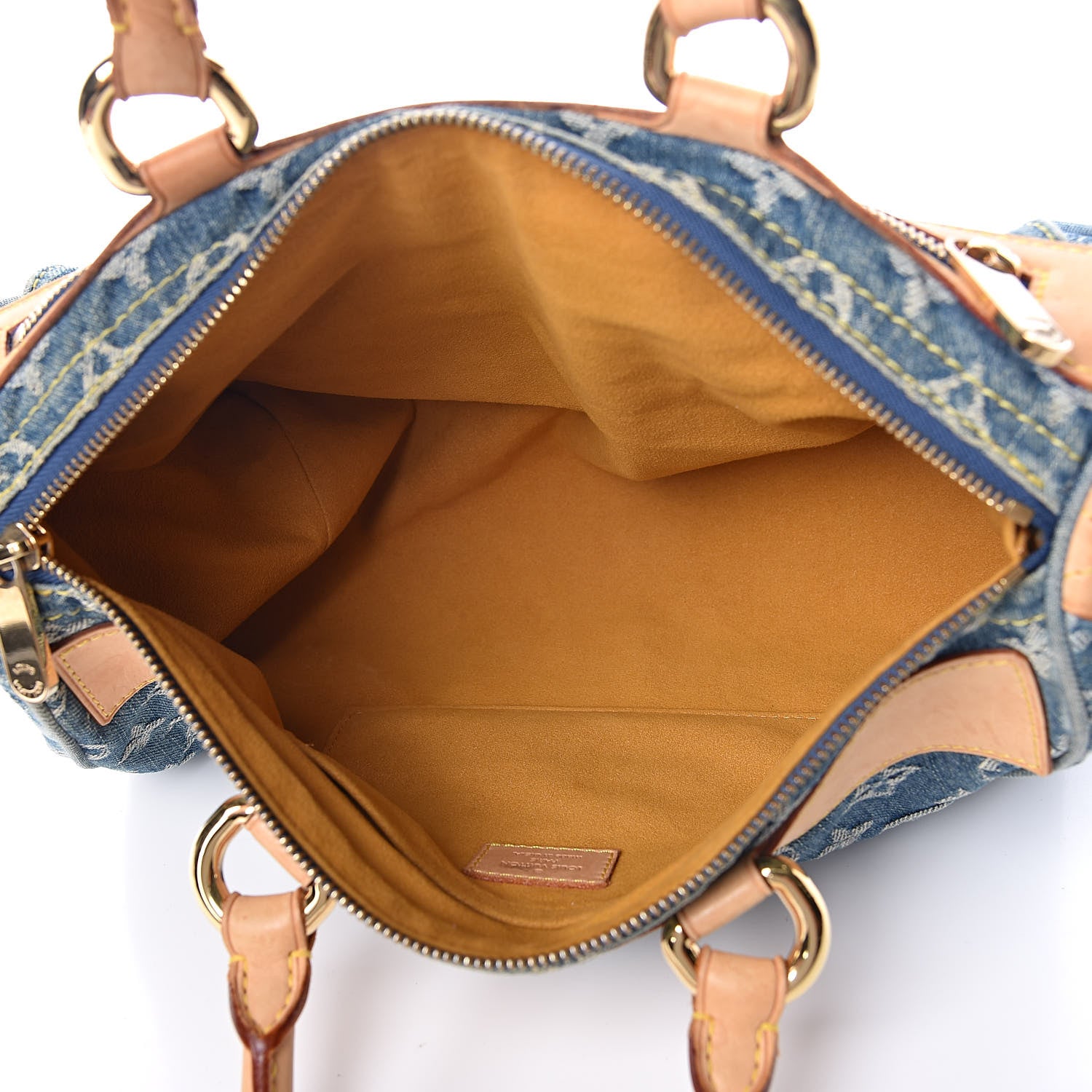 Louis Vuitton Monogram Denim Neo Speedy Blue 5 of 12