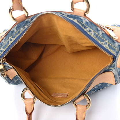 Louis Vuitton Monogram Denim Neo Speedy Blue 5 of 12