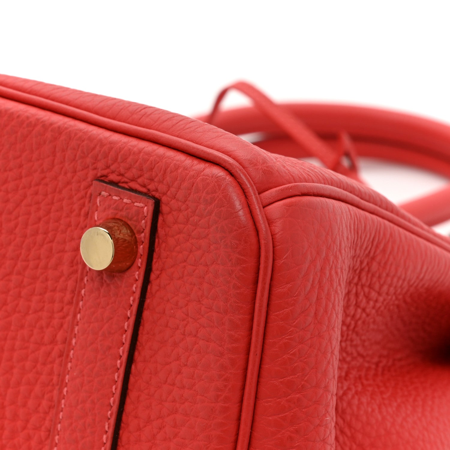Hermes Togo Birkin 30 Rouge Pivoine 10 of 10