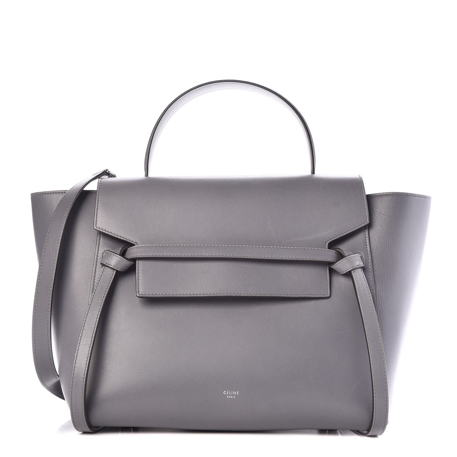 Celine Smooth Calfskin Mini Belt Bag Storm 1 of 14