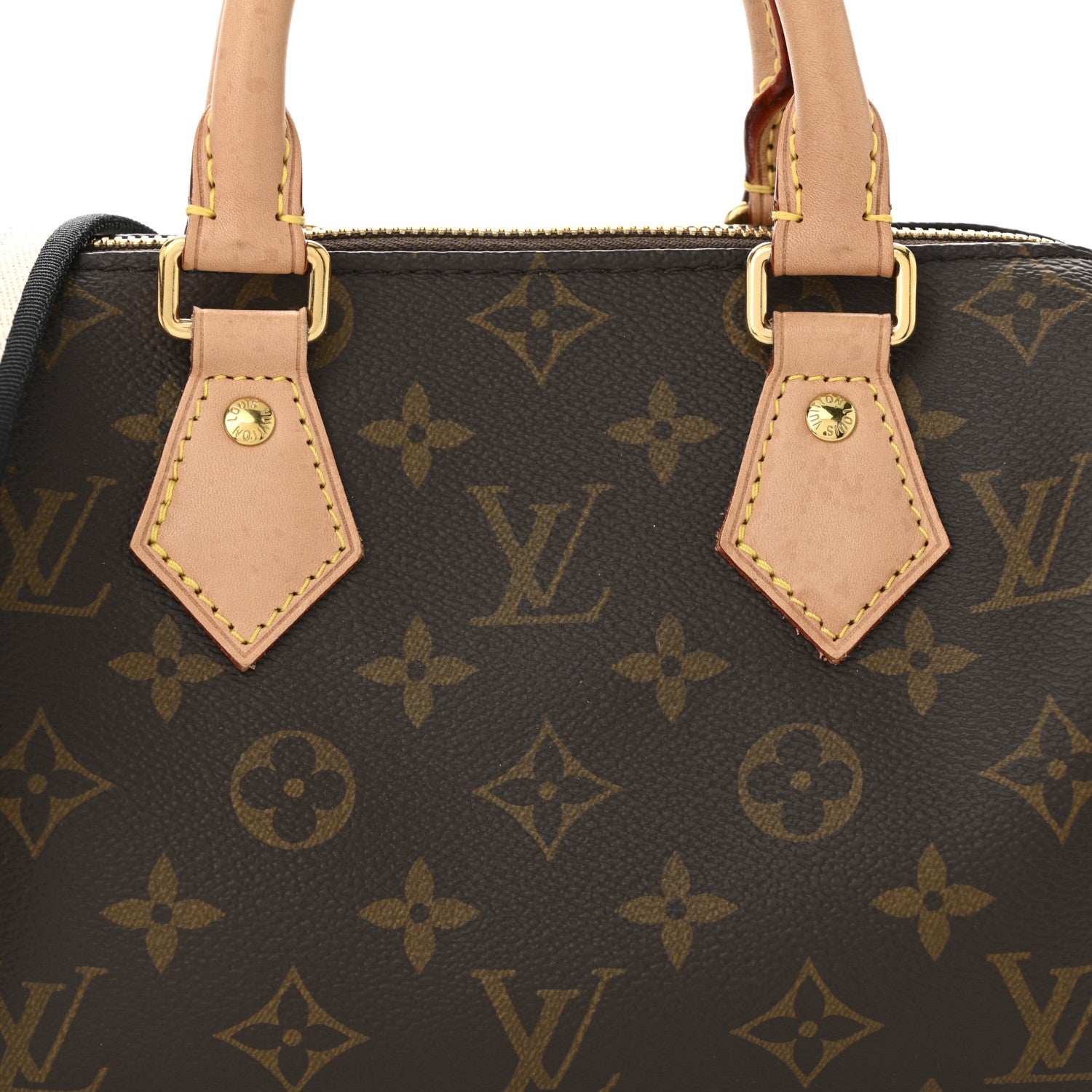 Louis Vuitton Monogram Speedy Bandouliere 20 Black 7 of 9