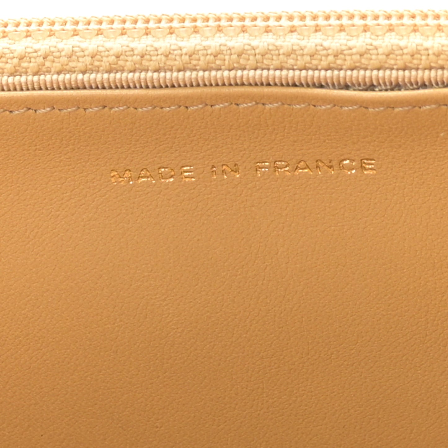 Metallic Patent Quilted Wallet On Chain WOC Gold