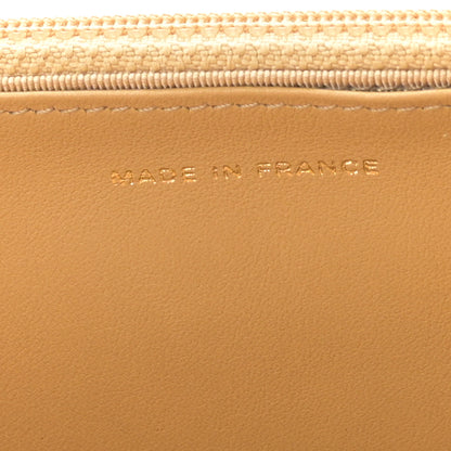Chanel Metallic Patent Quilted Wallet On Chain WOC Gold 7 of 12