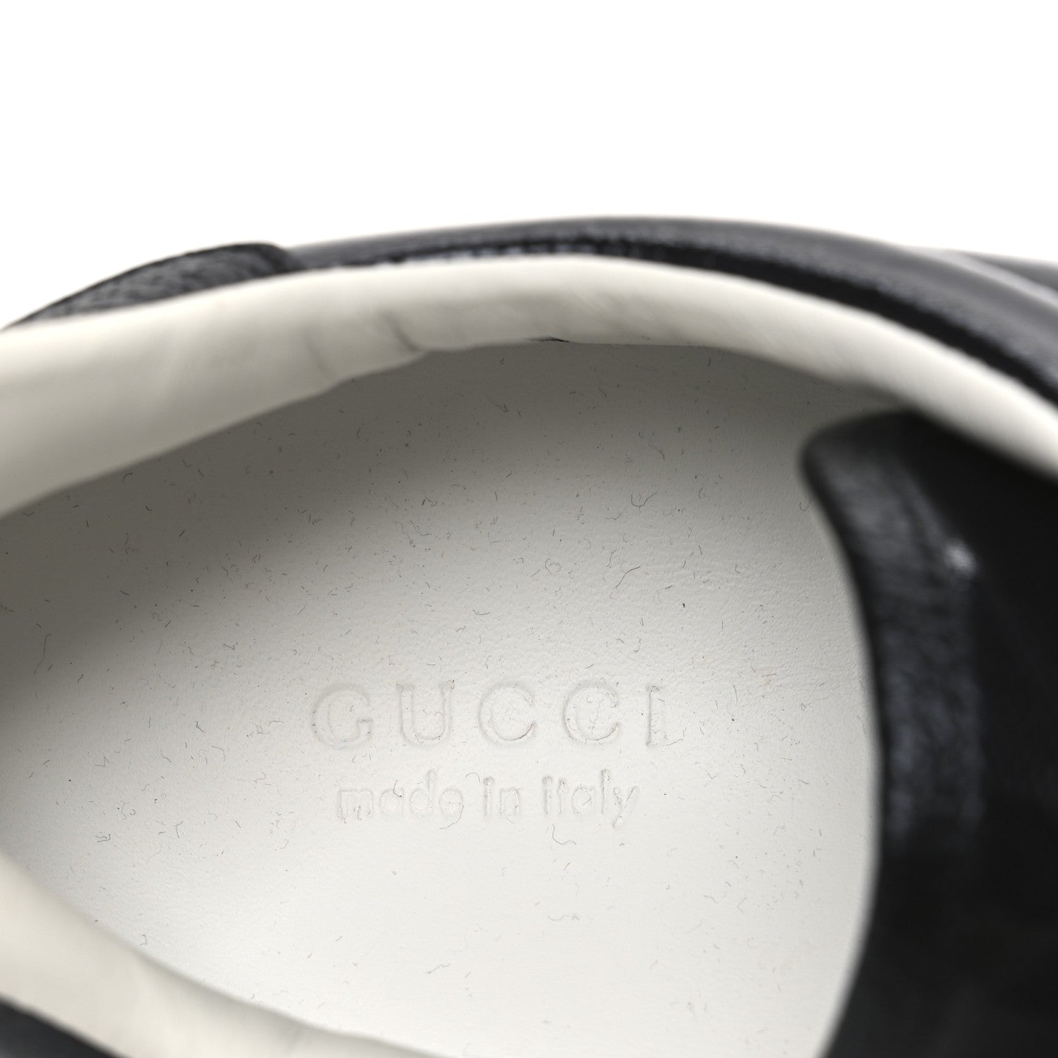 Gucci Crystal GG Monogram Web New Ace Sneakers 37.5 Black 10 of 11