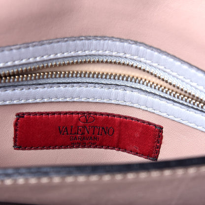 Valentino Garavani Nappa Rockstud Wristlet Clutch Water Sky 6 of 10