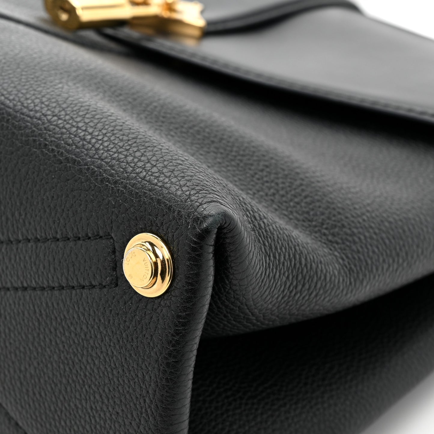 Grained Smooth Calfskin Rose Des Vents MM Black