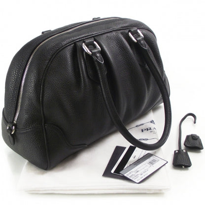 Prada Leather Tassel Bowling Bag 3 of 10