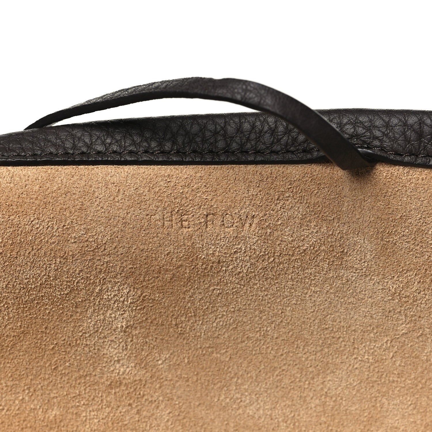 The Row Grained Calfskin Park Tote Three Dark Taupe 7 of 11
