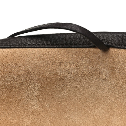 The Row Grained Calfskin Park Tote Three Dark Taupe 7 of 11