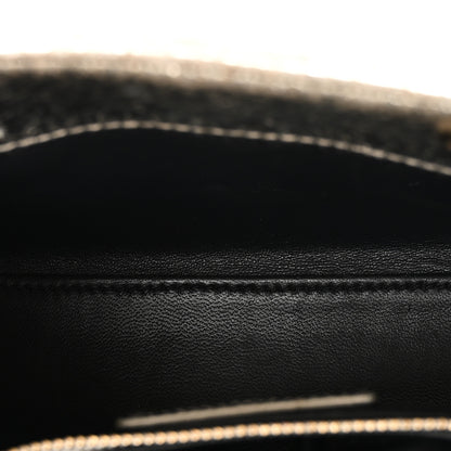 Christian Dior Metallic Crinkled Lambskin Cannage Mini Lady Dior Silver 5 of 10