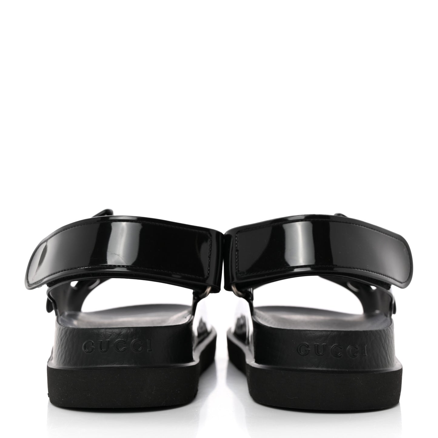 Rubber Mini Double G Womens Isla Dad Sandals 37 Black