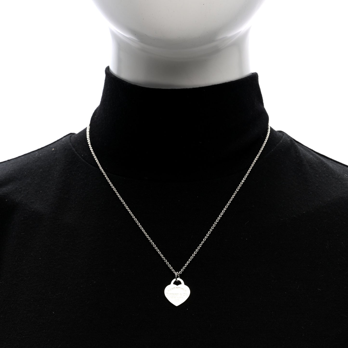 Sterling Silver Small Return To Tiffany Heart Pendant Necklace