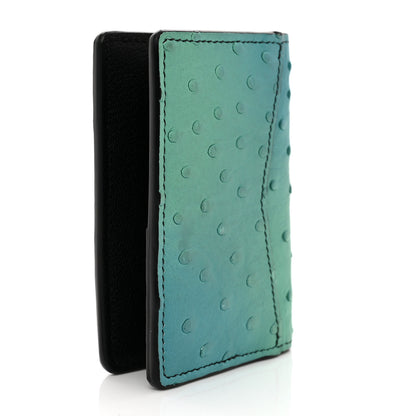 Louis Vuitton Ostrich Pocket Organizer Tropical Bleu 3 of 7