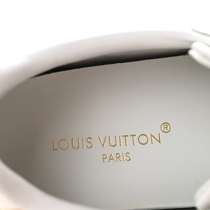 Louis Vuitton Suede Calfskin Monogram Embossed Time Out Sneakers 37 Rose Poudre 8 of 10