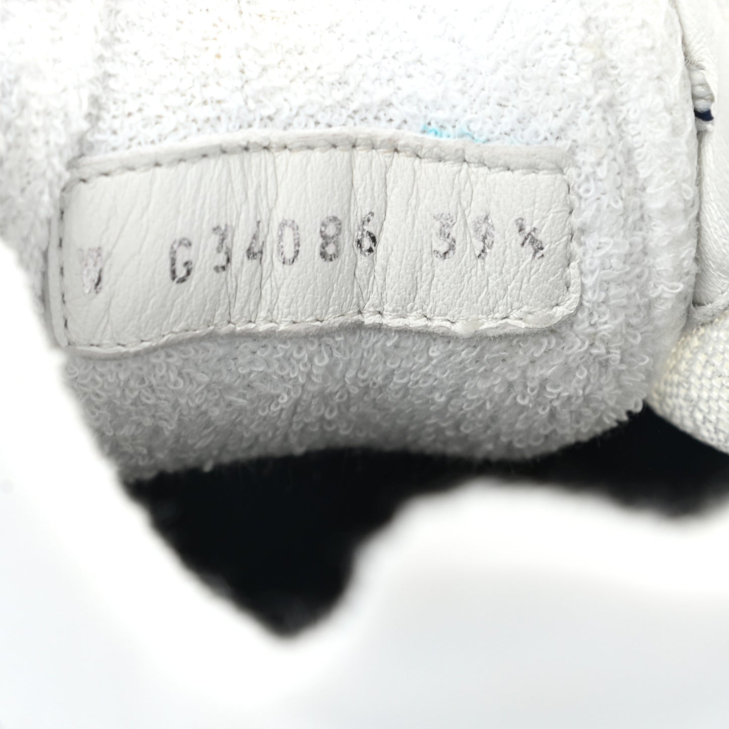 Calfskin Mesh Lycra Womens Logo Sneakers 39.5 White