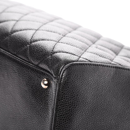 Chanel Caviar Quilted Bowler Black 8 of 11
