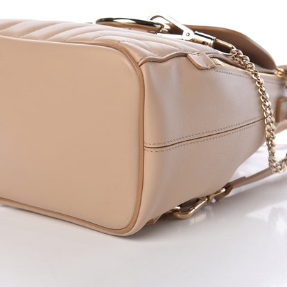 Chloe Calfskin Quilted Medium Faye Backpack Pearl Beige 9 of 14