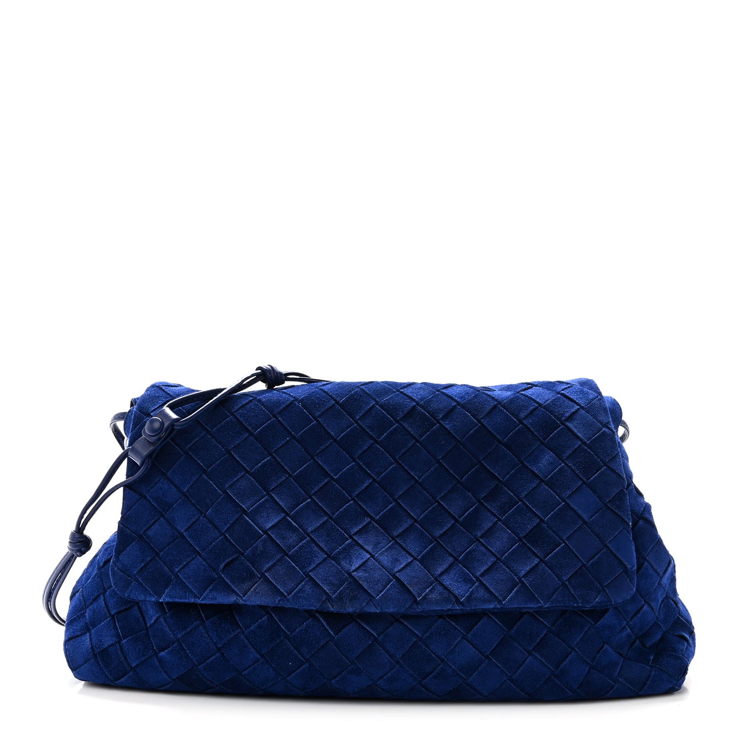 Suede Intrecciato Giorno Royal Blue