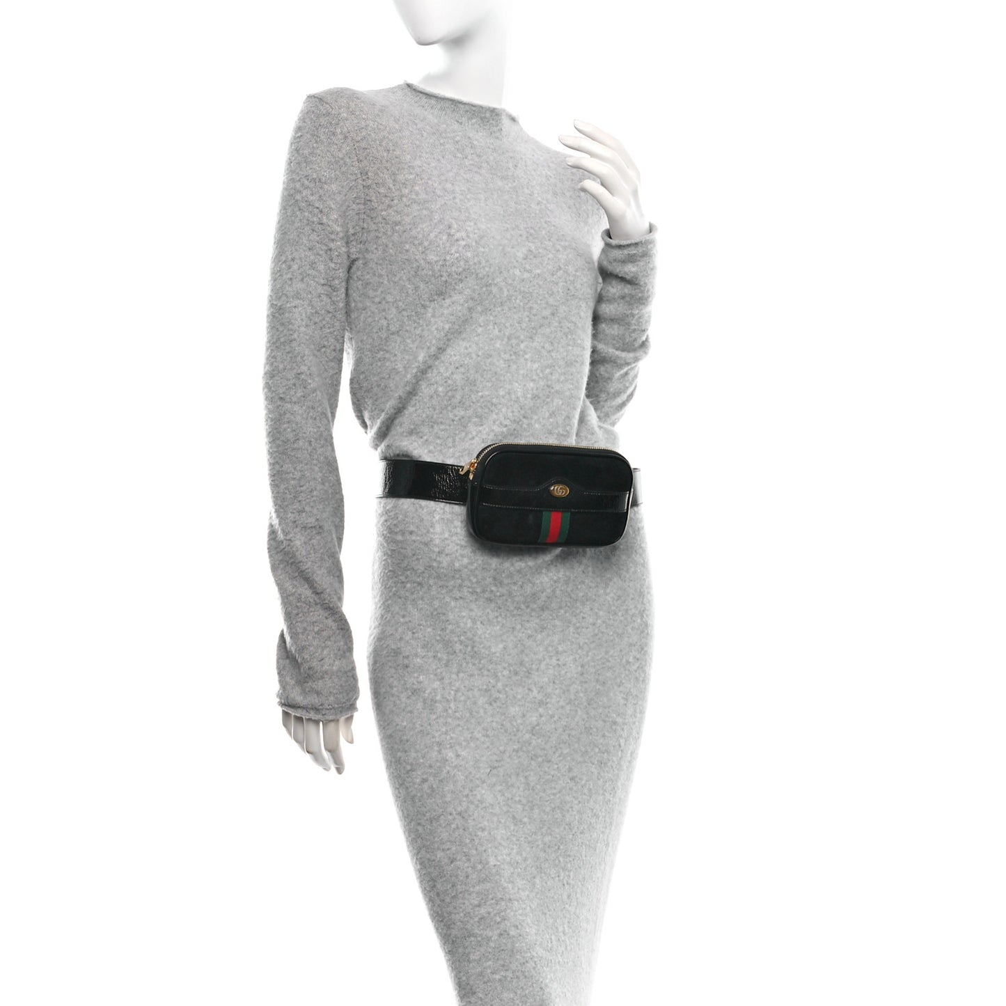 Suede Patent Ophidia Belted iPhone Case 85 34 Black