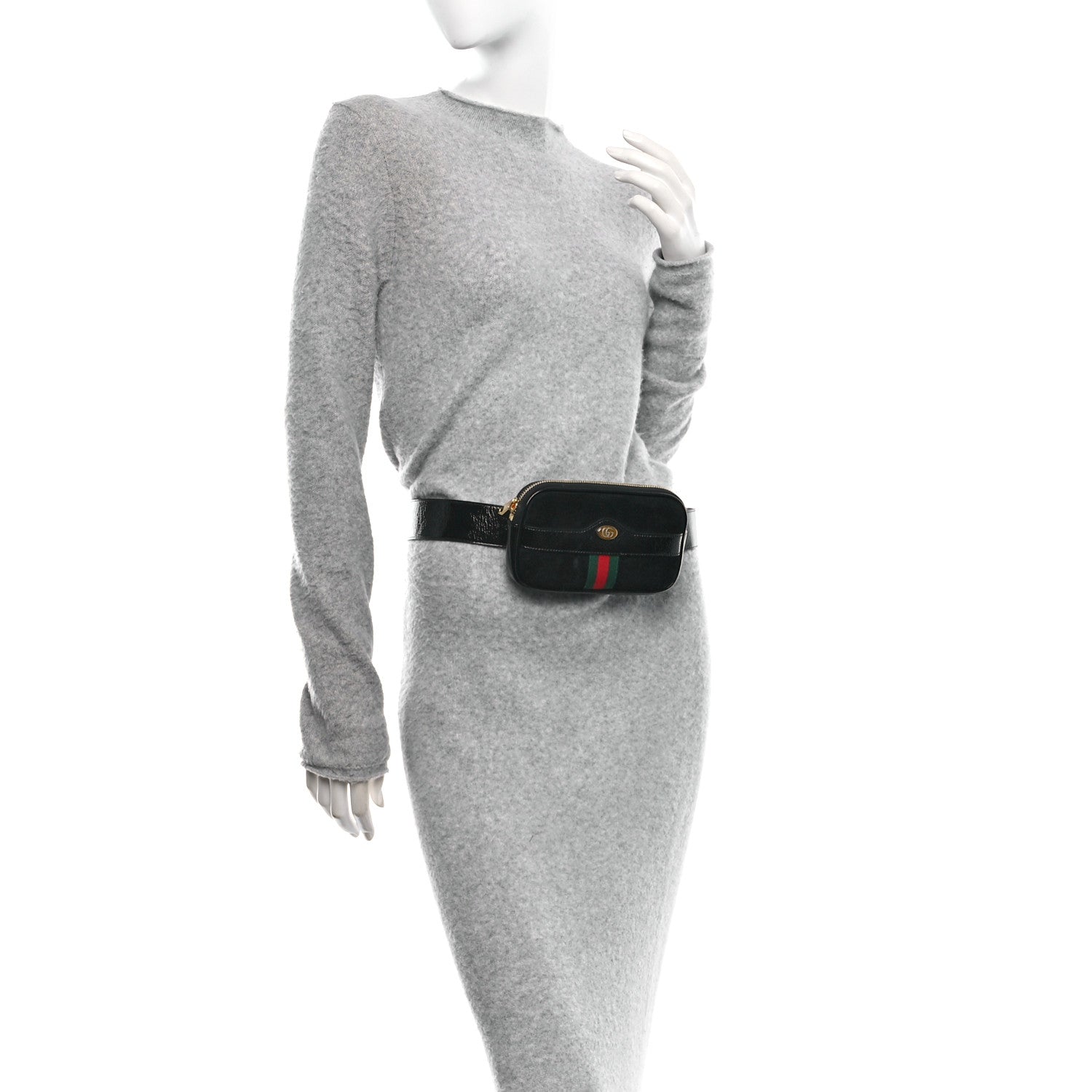 Gucci Suede Patent Ophidia Belted iPhone Case 85 34 Black 2 of 13