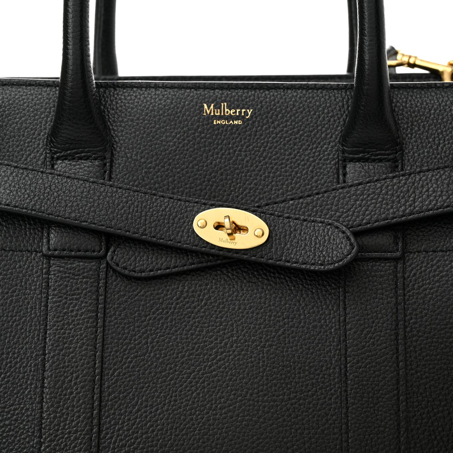 Small Classic Grain Small Zipped Bayswater Black