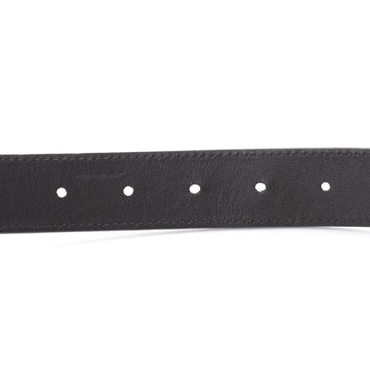 Gucci Moon Calfskin Double G 30mm Belt 85 34 Dark Cocoa 5 of 7