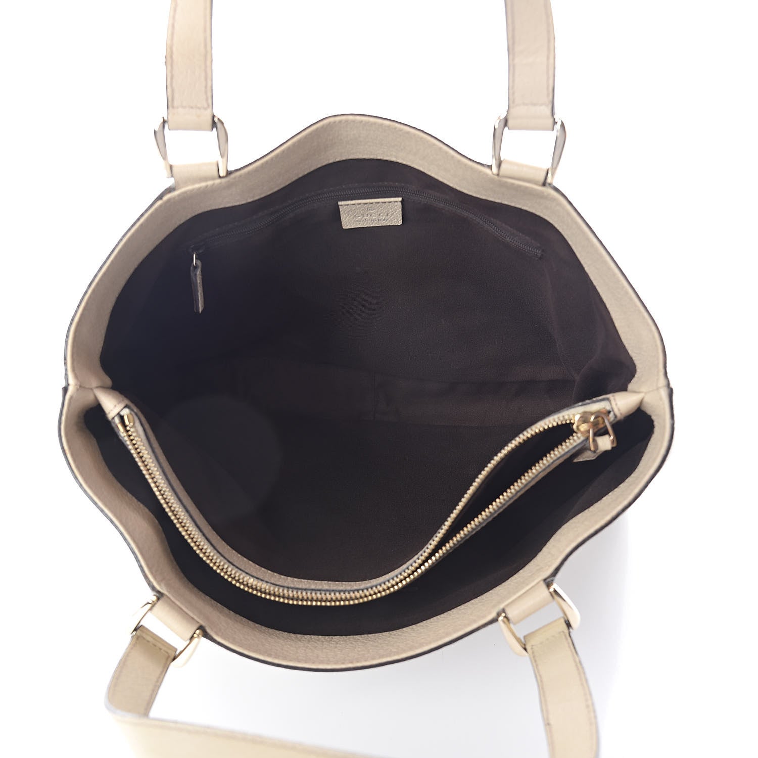 Gucci Monogram Medium Abbey Tote White 6 of 12