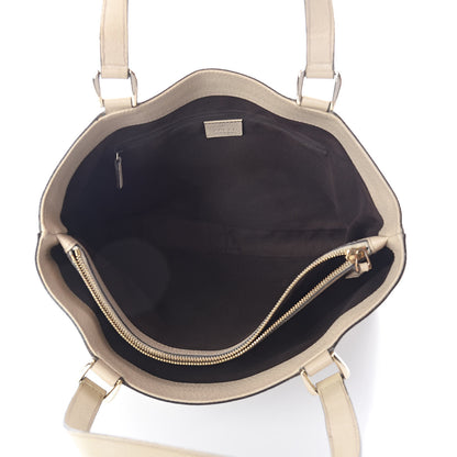 Gucci Monogram Medium Abbey Tote White 6 of 12