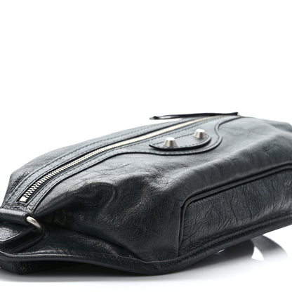 Balenciaga Lambskin Classic Hardware Neo Lift Hip Bag Black 8 of 9